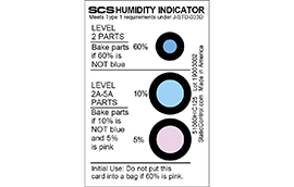 51060HIC125-Humidity Indicator Card, 5-10-60%, 125/CAN